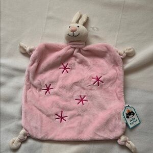 JellyCat kitten Poppet Bunny Soother Blanket Plush Lovey